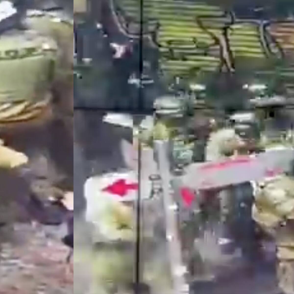 Carabineros detuvo a sujetos que lanzaban objetos en medio de la romería en Santiago