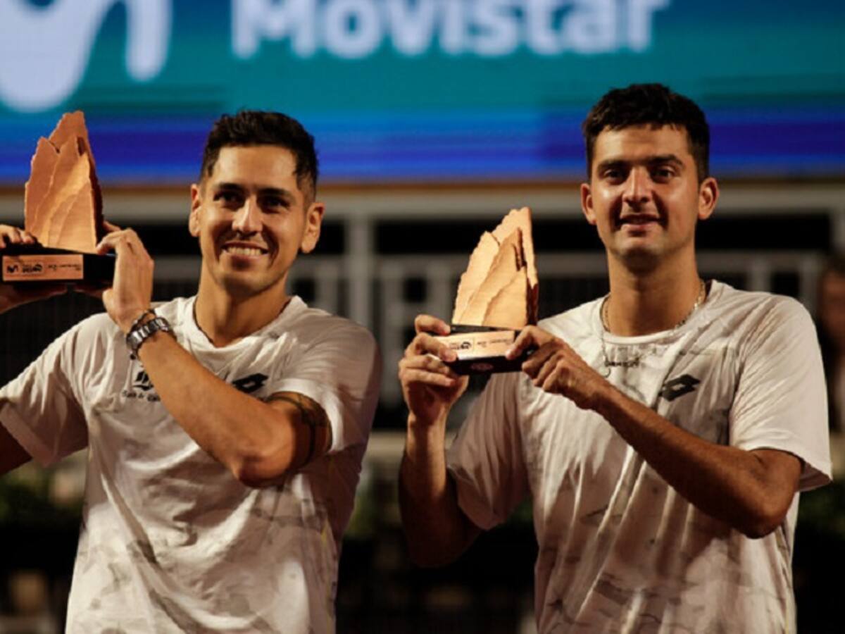 Alejandro Tabilo y Tomás Barrios se consagraron campeones de dobles en el Chile Open 2024