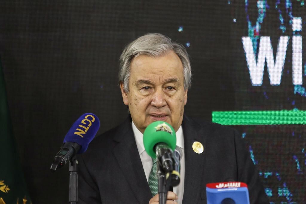 Secretario general de ONU Antonio Guterres