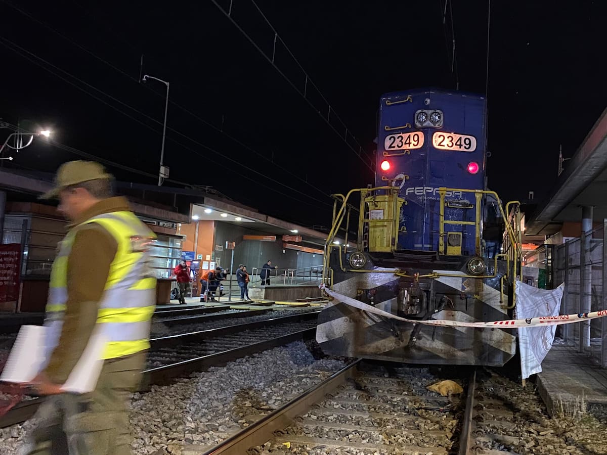 Chiguayante: tren atropella a hombre en silla de ruedas durante una celebración navideña
