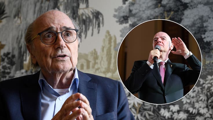 Blatter fustiga el liderazgo de Infantino en FIFA: “No sé si mi sucesor es él o Trump”