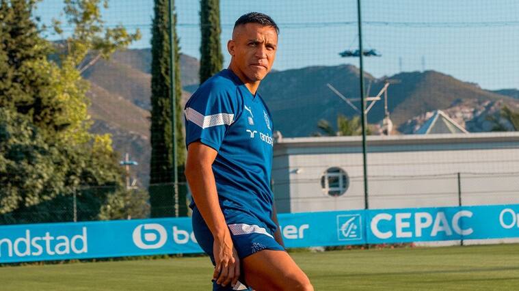 Alexis Sánchez es recibido entre abrazos por su DT y vive intenso primer entrenamiento con Olympique de Marsella