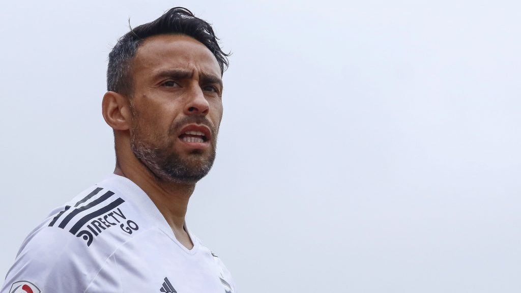 06 DE ENERO DE 2021/VALPARAISOJorge Valdivia, durante el partido valido por la fecha 28 del Campeonato Nacional AFP PlanVital 2020, entre Santiago Wanderers y Colo Colo, disputado en el Estadio Elias Figueroa Brander.
FOTO: LEONARDO RUBILAR CHANDIA/AGENCIAUNO