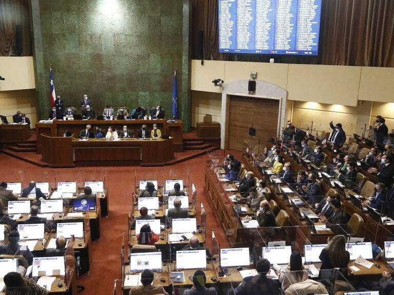 13 DE JULIO DE 2022/VALPARAISOVista general de la Sesión de la Cámara de Diputados, que discute una nueva solicitud del Presidente de la República para extender el Estado de Excepción Constitucional en la Macrozona Sur.
FOTO: LEONARDO RUBILAR CHANDIA/AGENCIAUNO