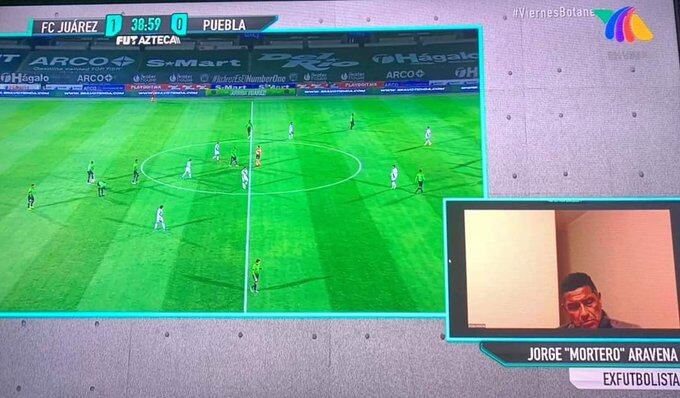 Jorge Aravena duerme en la televisión mexicana