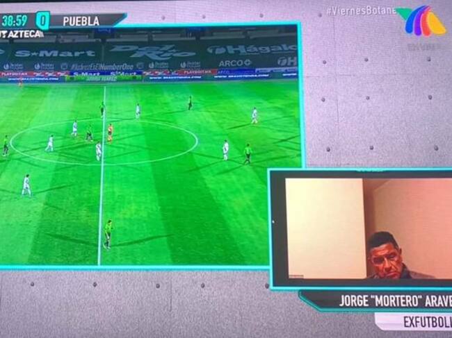 Jorge Aravena duerme en la televisión mexicana