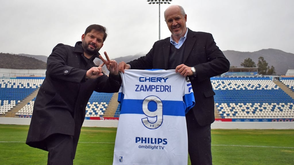 La reacción de Fernando Zampedri ante la visita del Presidente Boric a San Carlos de Apoquindo