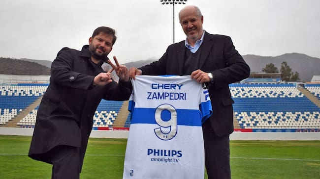 La reacción de Fernando Zampedri ante la visita del Presidente Boric a San Carlos de Apoquindo