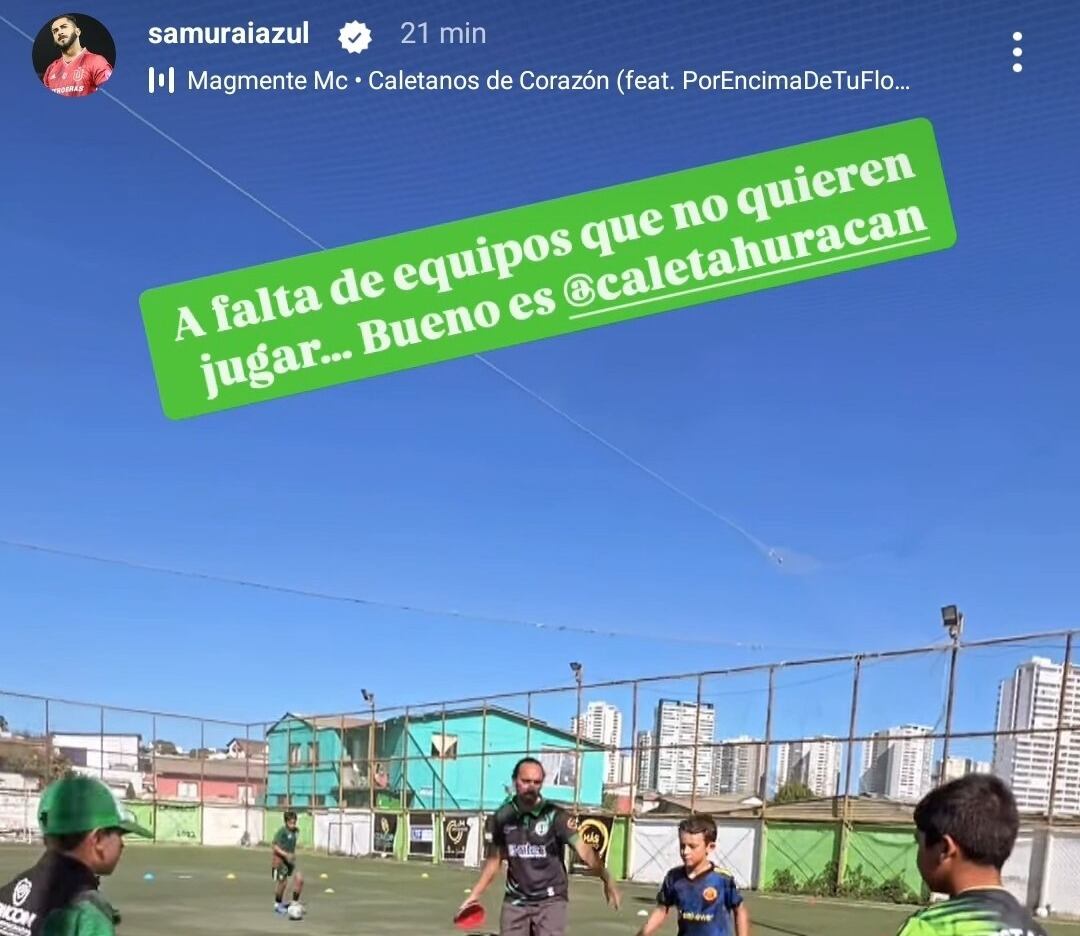 Johnny Herrera vía Instagram.