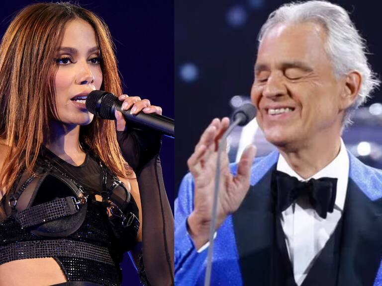 ¿Anitta y Andrea Bocelli cantando juntos? La antigua e inesperada presentación que unió como dúo a ambos artistas