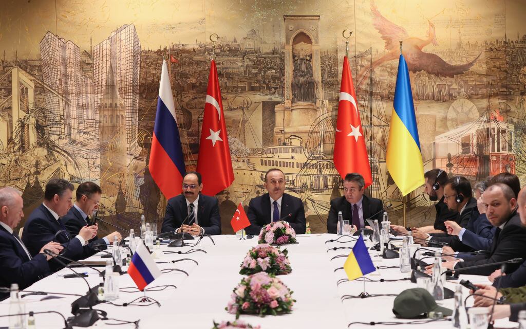 Las negociaciones de paz entre las delegaciones rusa y ucraniana en Estambul