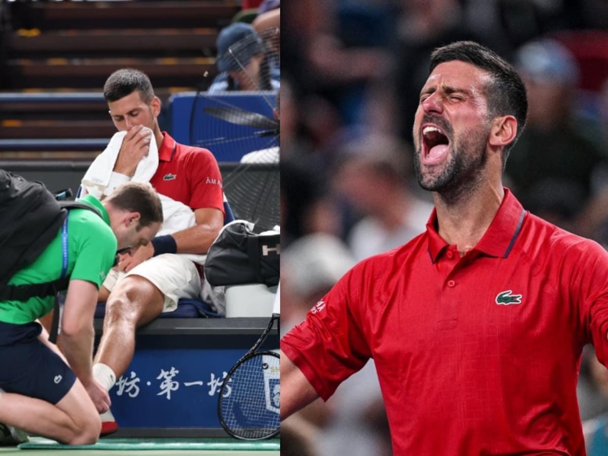 Pese a sufrir problemas físicos: Djokovic logra notable triunfo ante Munar y sigue en carrera en el Masters de Shanghái