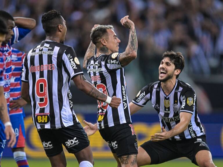 Eduardo Vargas es figura en remontada de Atlético Mineiro ante Fortaleza