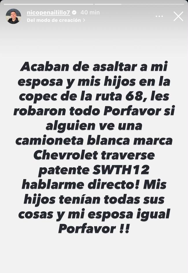 Captura: @nicopenailillo7