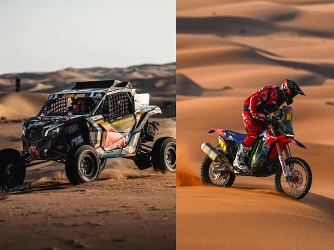 Chaleco López y Pablo Quintanilla quedan en el podio de la novena etapa del Rally Dakar 2024