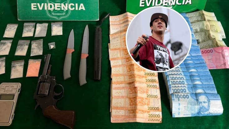 Detienen a exintegrante de Los Tetas, Tea Time, en fiscalización: hallan droga, arma de fuego y armas blancas