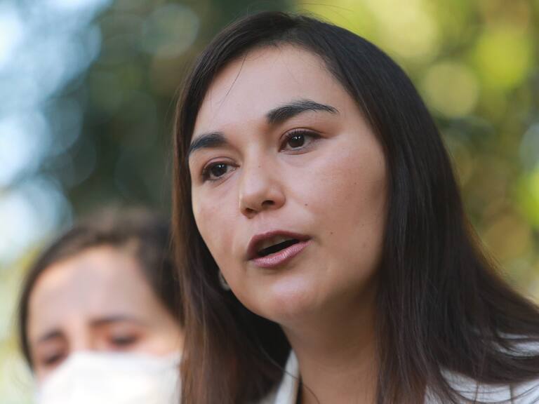 25 de Noviembre de 2021 / ÑUÑOA Iskia Siches presenta su renuncia al Colegio Médico para unirse a la campaña de Gabriel Boric
FOTO: DIEGO MARTIN /AGENCIAUNO