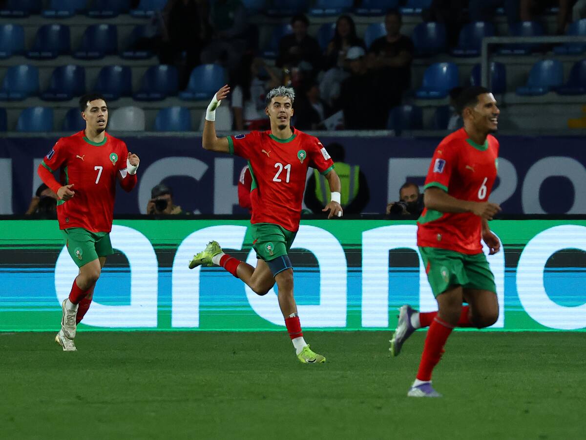 Marruecos sigue sorprendiendo y se instala en cuartos de final del Mundial Sub 20 tras vencer a Corea del Sur