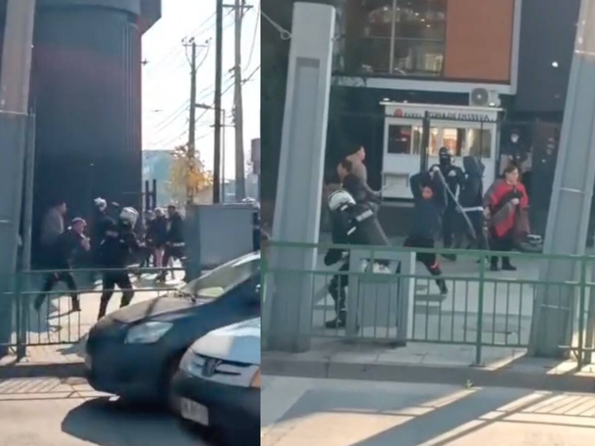 Violenta golpiza en Maipú: así fue el ataque de vendedores ambulantes a inspectores municipales durante fiscalización