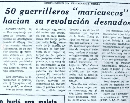 Prensa de la época