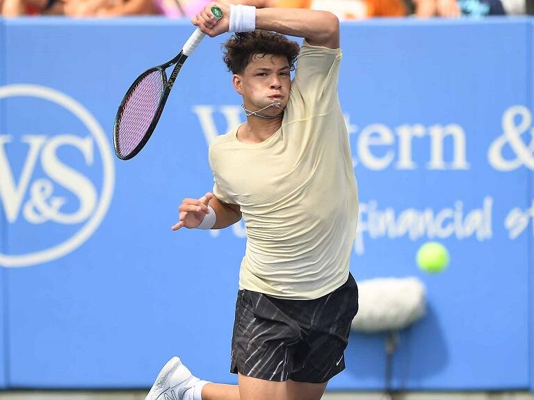 Se acabó la aventura de Ben Shelton en Cincinnati: el joven americano fue vapuleado por Cameron Norrie en octavos de final
