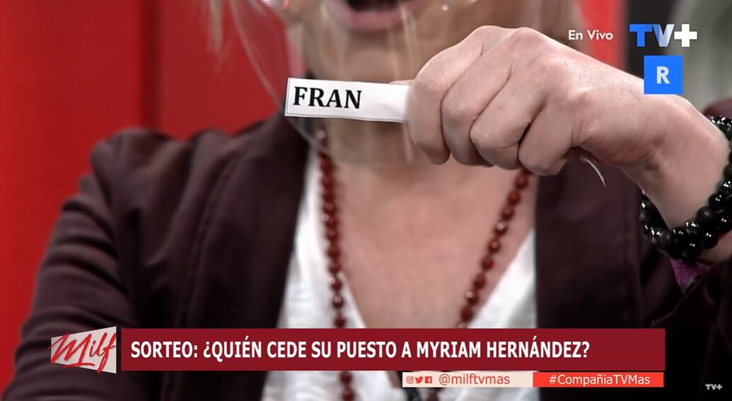 Claudia Conserva echó a su hermana del estudio de Milf