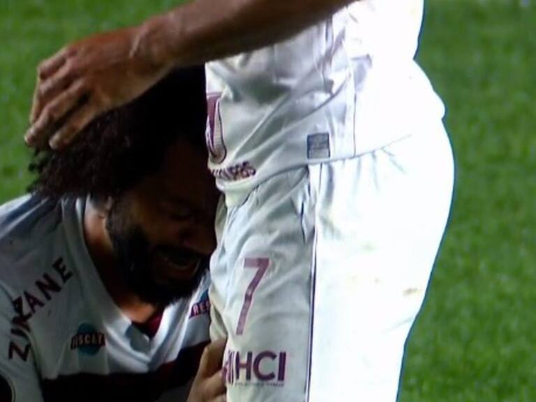 Escalofriante imagen: jugador de Argentinos Jrs sufrió grave lesión y provocó las lágrimas de Marcelo