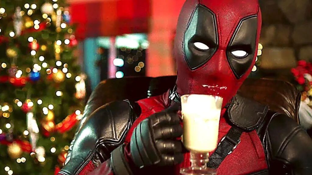 película navideña deadpool - ryan reynolds