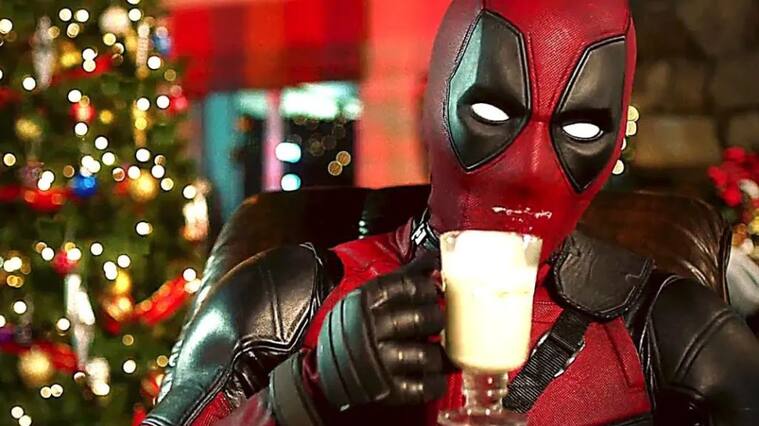 película navideña deadpool - ryan reynolds