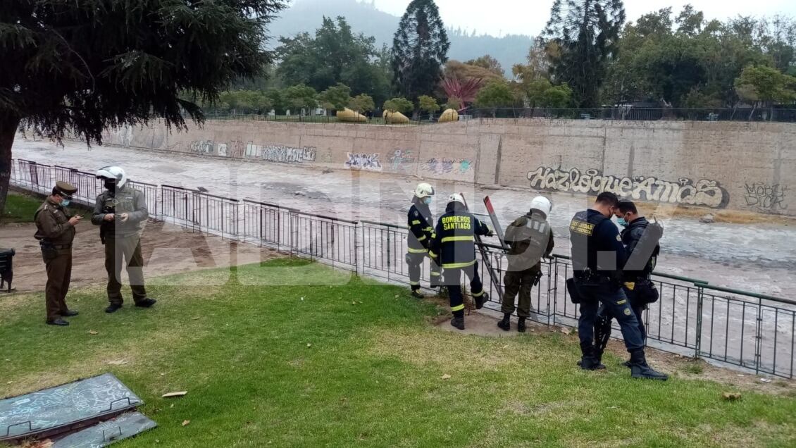 Río Mapocho, Providencia, Puente Padre Letelier