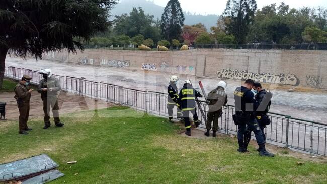 Río Mapocho, Providencia, Puente Padre Letelier