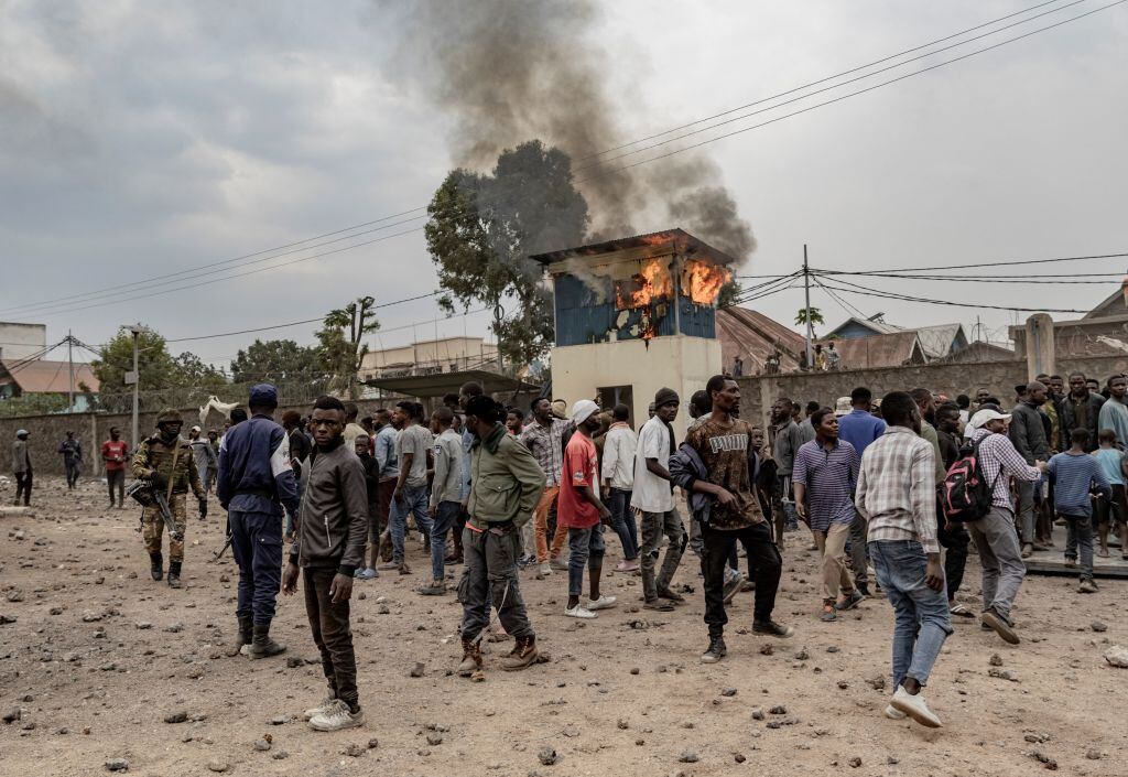 Las protestas contra la misión de la ONU en la República del Congo