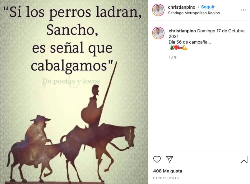 Instagram Christian Pino