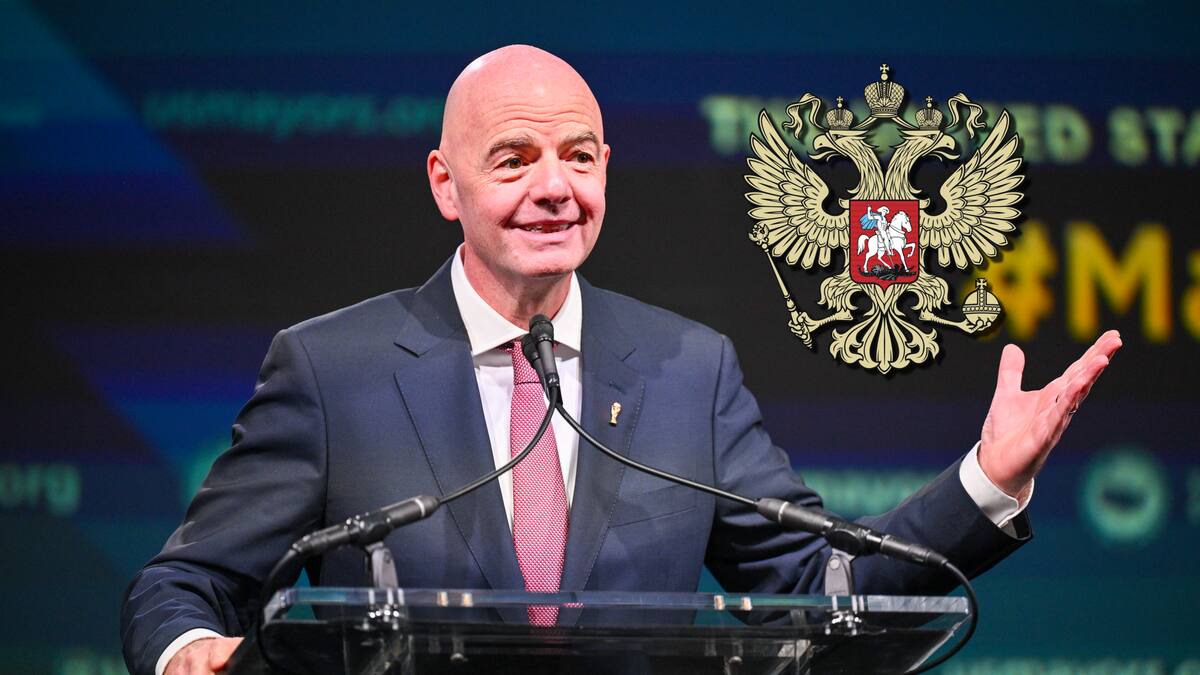 Infantino propone revisar el veto a Rusia y busca que los países no sufran en el fútbol por “los actos de sus líderes políticos”