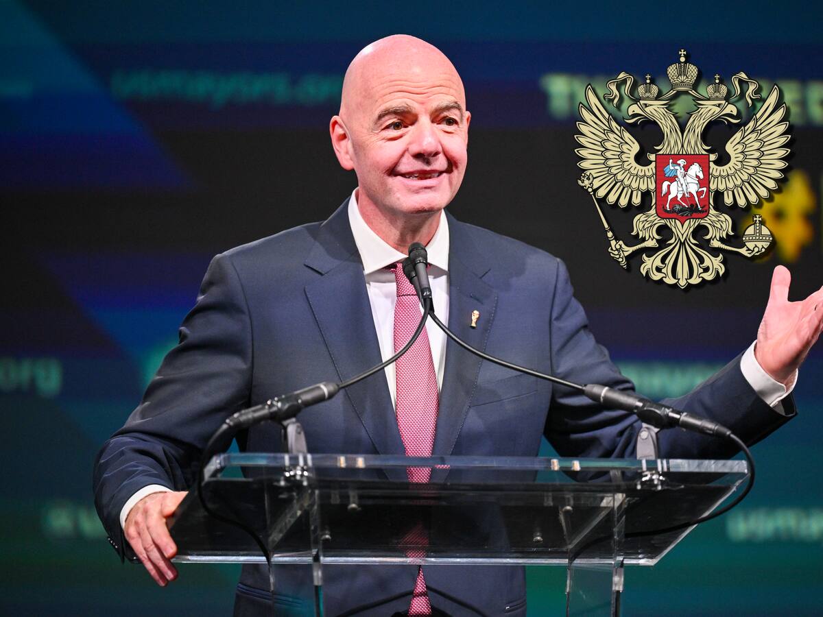 Infantino propone revisar el veto a Rusia y busca que los países no sufran en el fútbol por “los actos de sus líderes políticos”