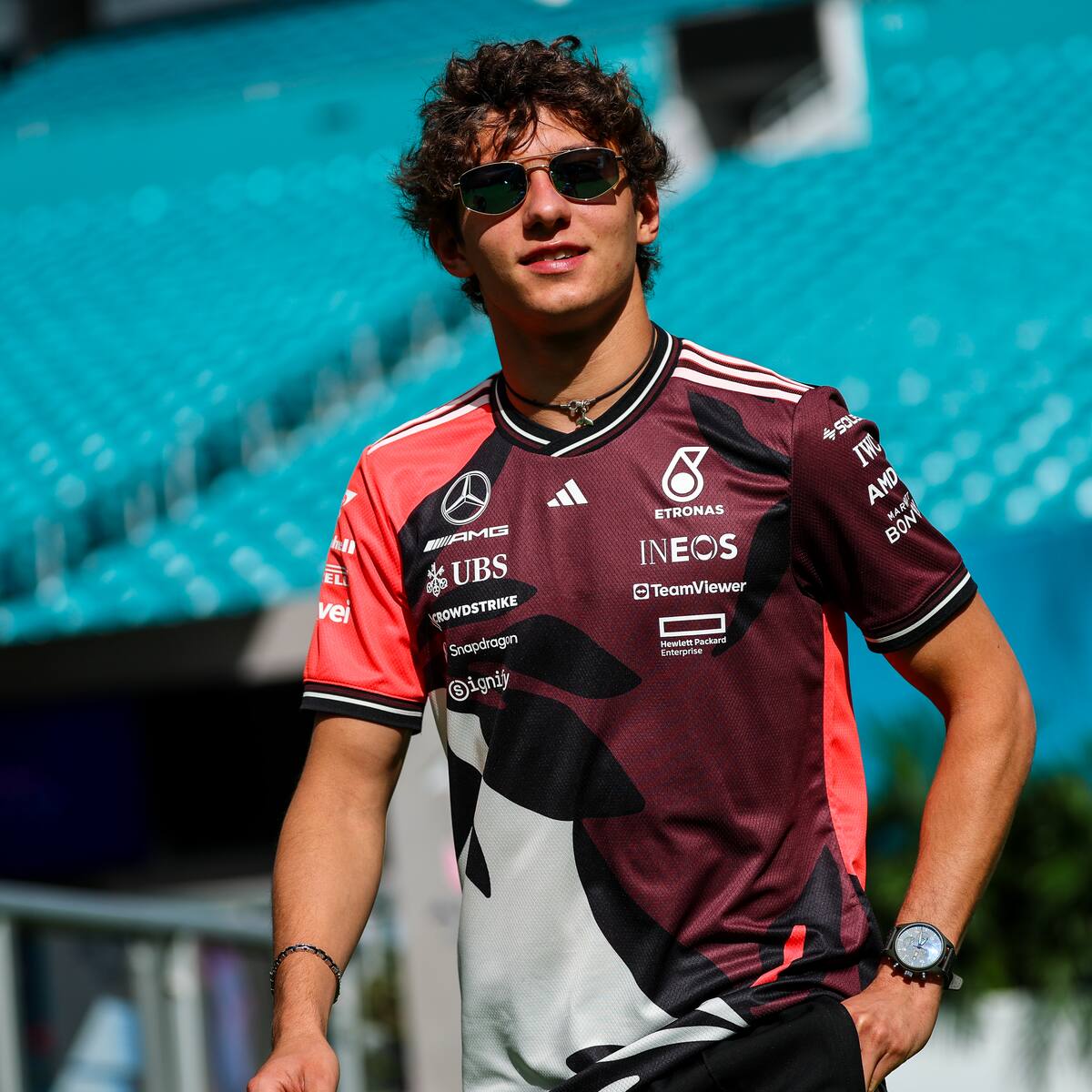 ¡Con un manejo bestial! Kimi Antonelli fue el más rápido y se quedó con la pole de la carrera Sprint del GP de Miami de F1