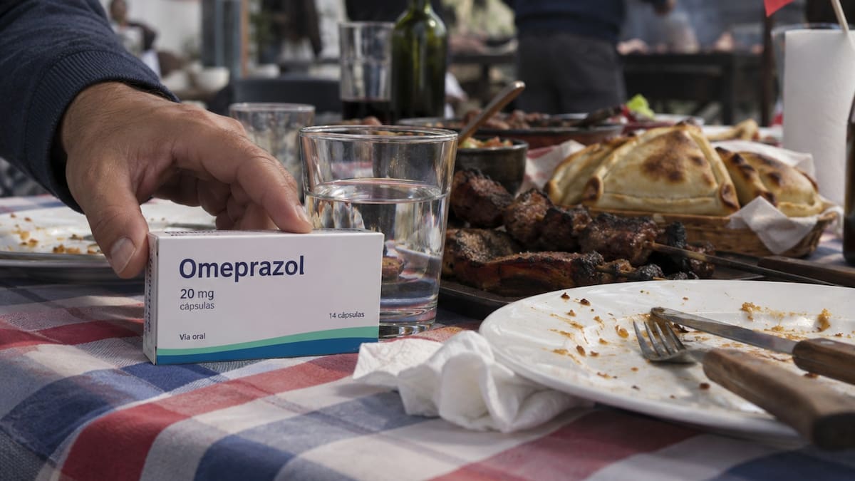 No protege del alcohol ni salva de los excesos: la verdad sobre el uso del omeprazol ante las Fiestas Patrias