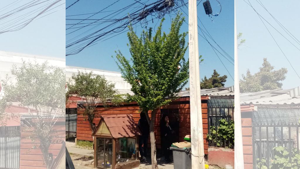 La casa en la que se llevó a cabo el procedimiento. / ADN.cl