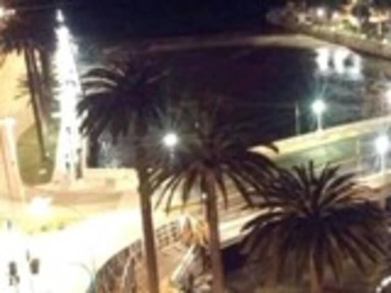 Olas ingresan a Concón y el estero Marga Marga