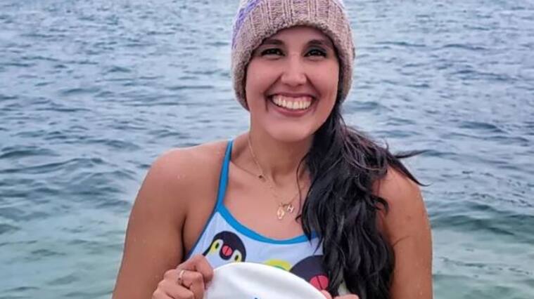 Bárbara Hernández es la primera nadadora sudamericana en cruzar el Canal del Norte