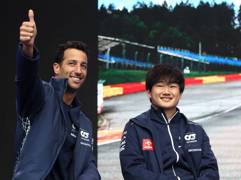Alpha Tauri confirmó a Yuki Tsunoda y Daniel Ricciardo como pilotos para el 2024