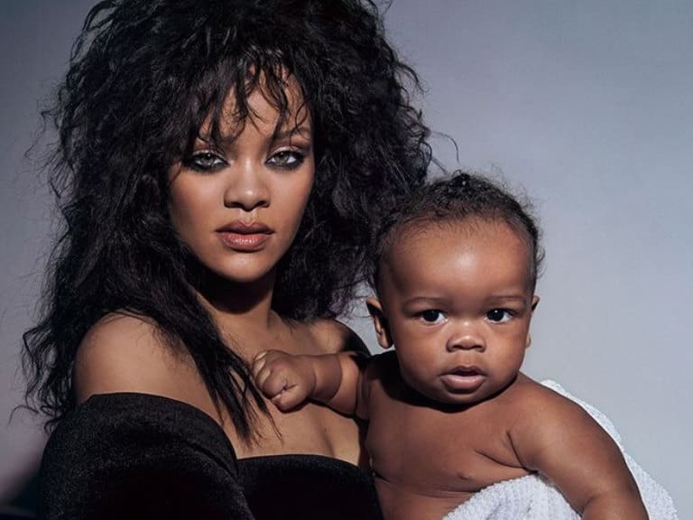 Revelan el nombre del hijo de Rihanna y A$AP Rocky: es un homenaje a un rapero de los ’90