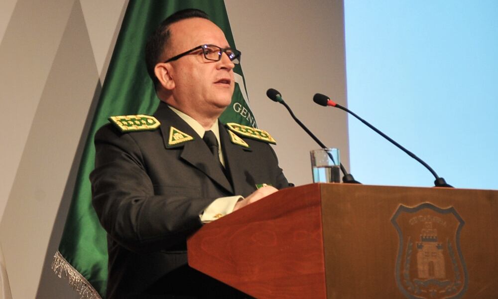 Agencia Uno | El director nacional de Gendarmería, Sebastián Urra