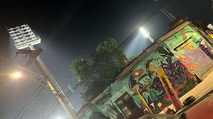 Unión Española refrenda su localía en Santa Laura tras chequear la nueva iluminación del recinto