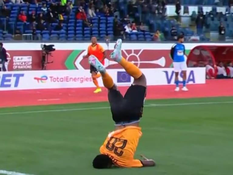 Insólito: jugador se habría lesionado por festejar un gol agónico en la Copa Africana de Naciones