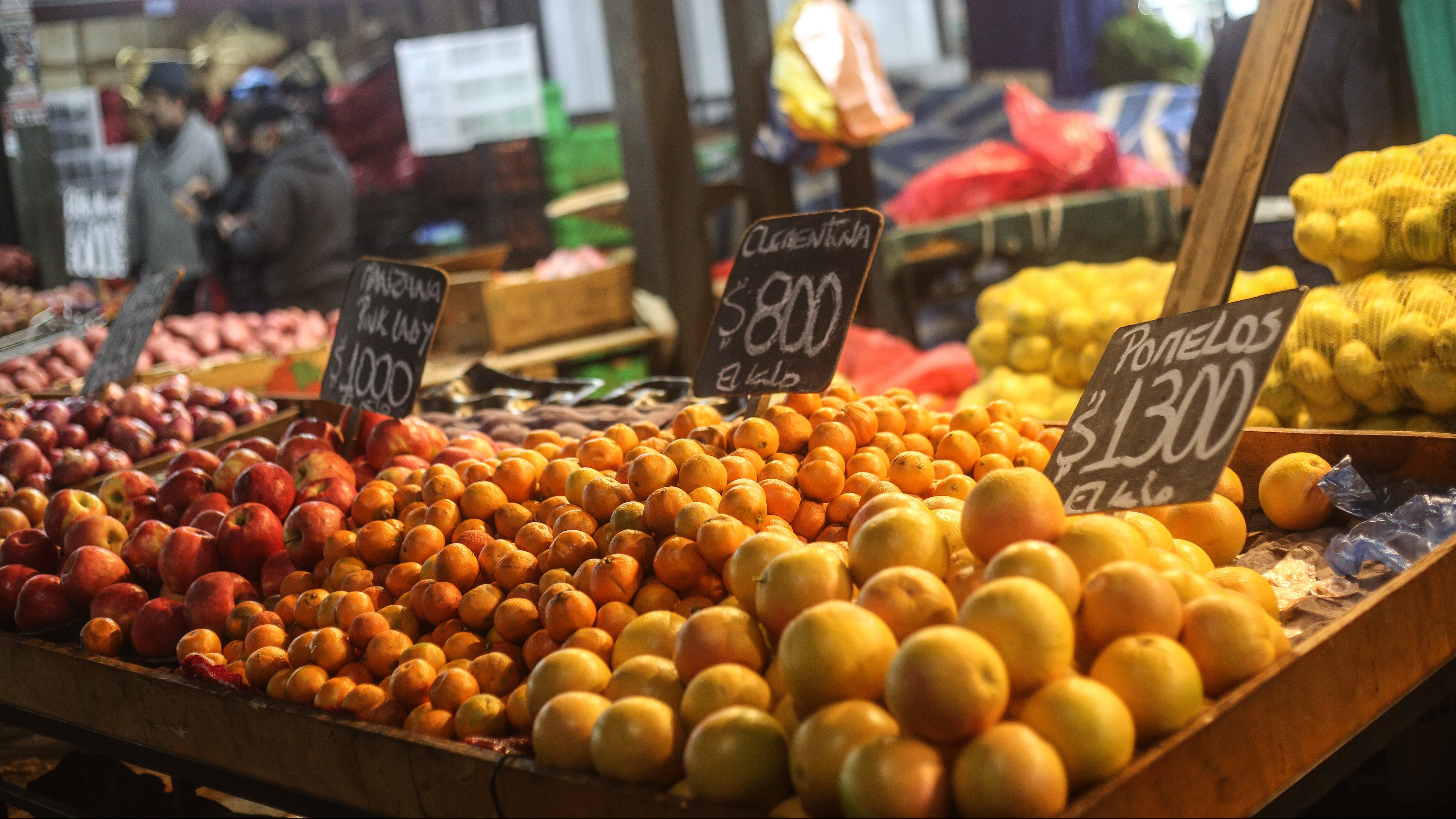 20 de Junio de 2022 / RECOLETA La inflación llega a números históricos lo que hace el encarecimiento de la vida como la canasta básica y afecta los precios en la Vega Central
FOTO: DIEGO MARTIN / AGENCIAUNO