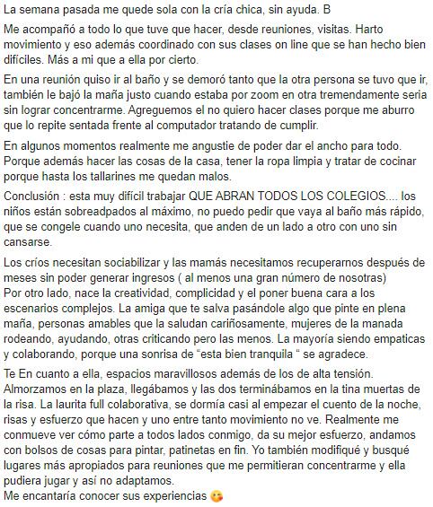 Savka Pollak | Captura Facebook