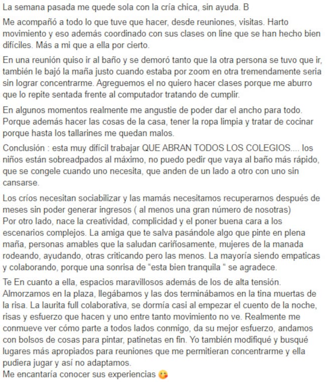 Savka Pollak | Captura Facebook
