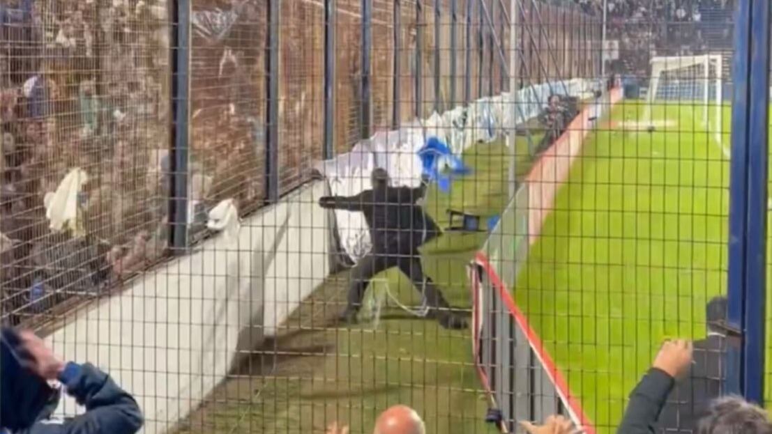 hinchas de Gimnasia