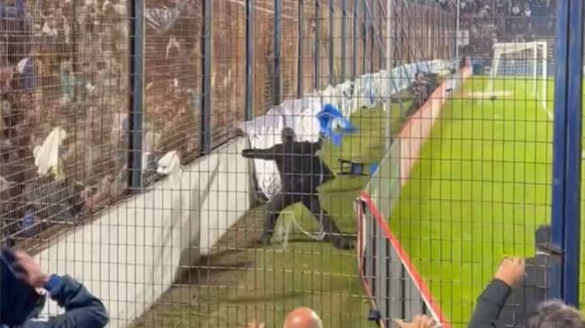 hinchas de Gimnasia